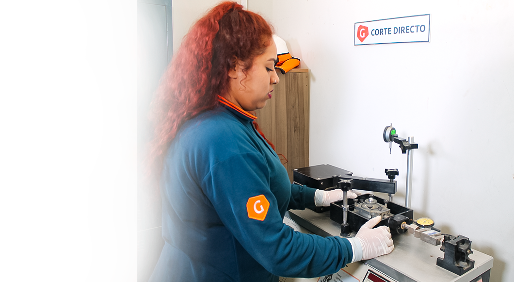 ensayo de corte directo