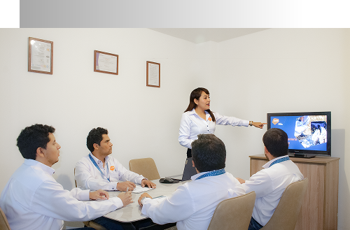 equipo capacitación Geofal