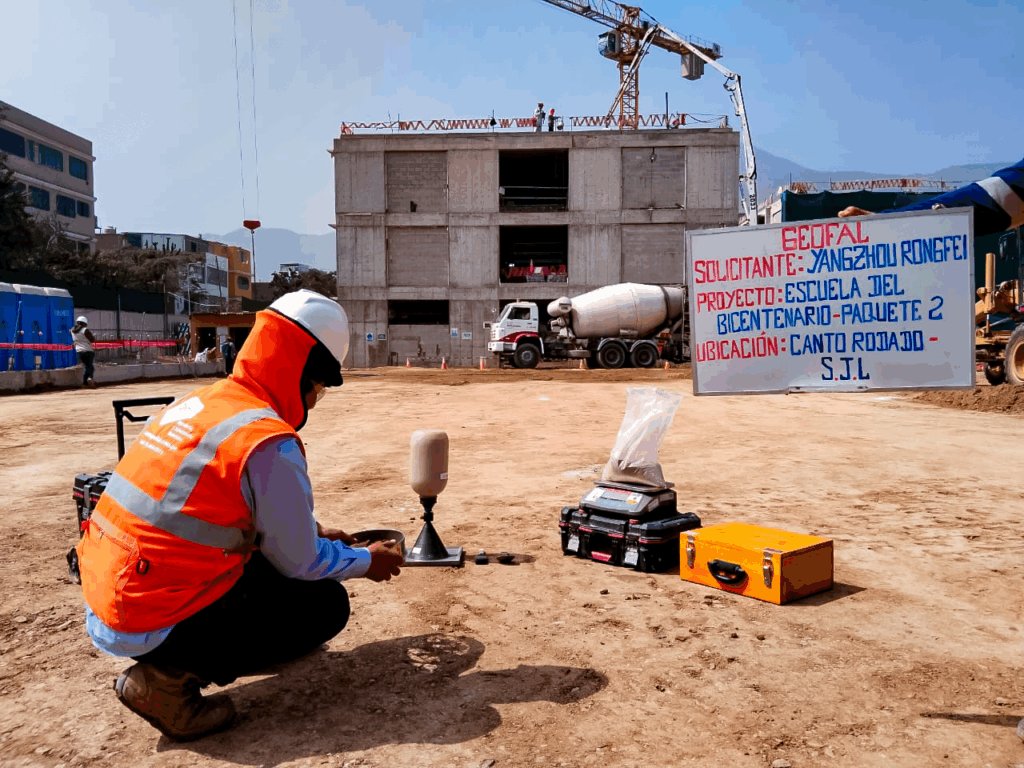 Ensayo de densida acreditada por inacal